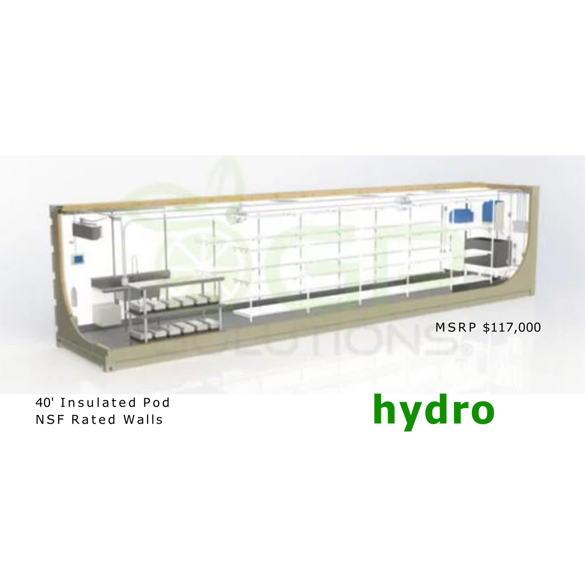 flex farm 4-Tier / 5-Channel System Hand Sink Nursery & Preparation Area