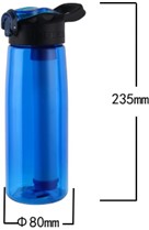 Water filter bottle P3 50 Units